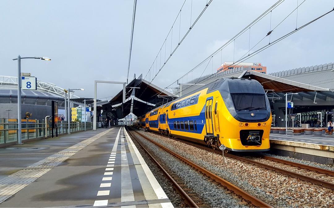 荷兰铁路的火车。图片来自荷兰铁路。