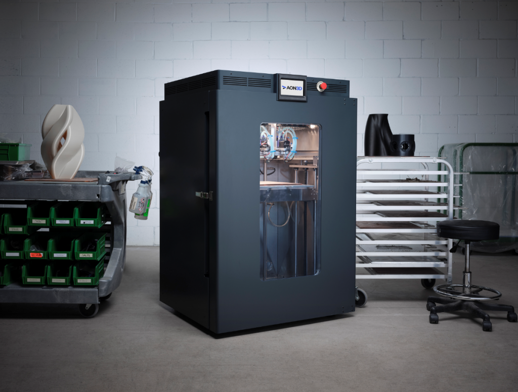 The AON-M2 2020 3D printer. Photo via AON3D.