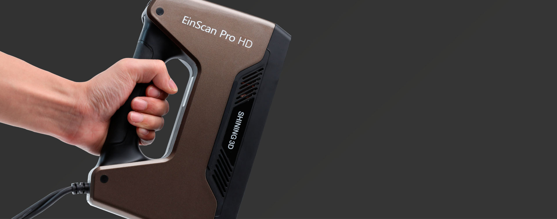 EinScan Pro HD 3D扫描仪。通过Shining 3D拍摄照片。