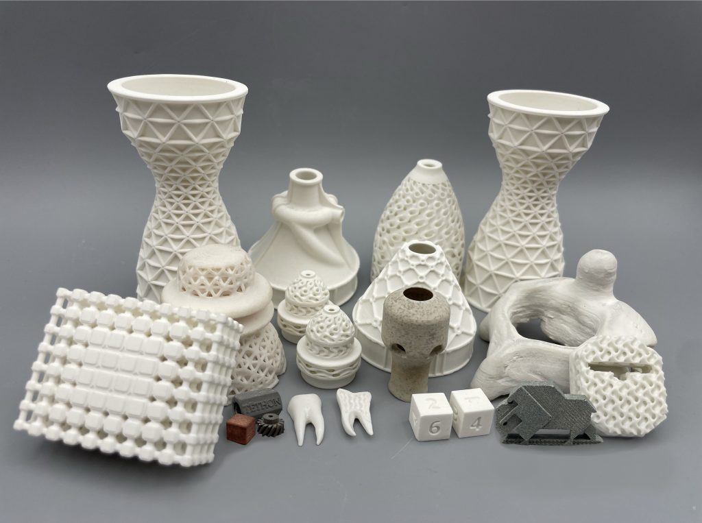 使用Tethon 3D树脂打印的可烧结陶瓷零件。图片来自Tethon 3D。