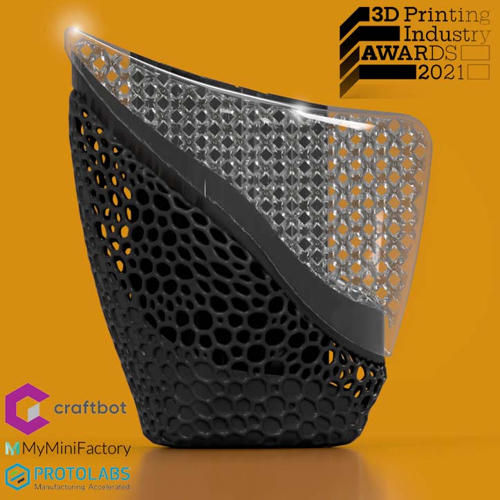 James Novak的2021年3D打印行业大奖获奖设计。图片来自詹姆斯·诺瓦克。
