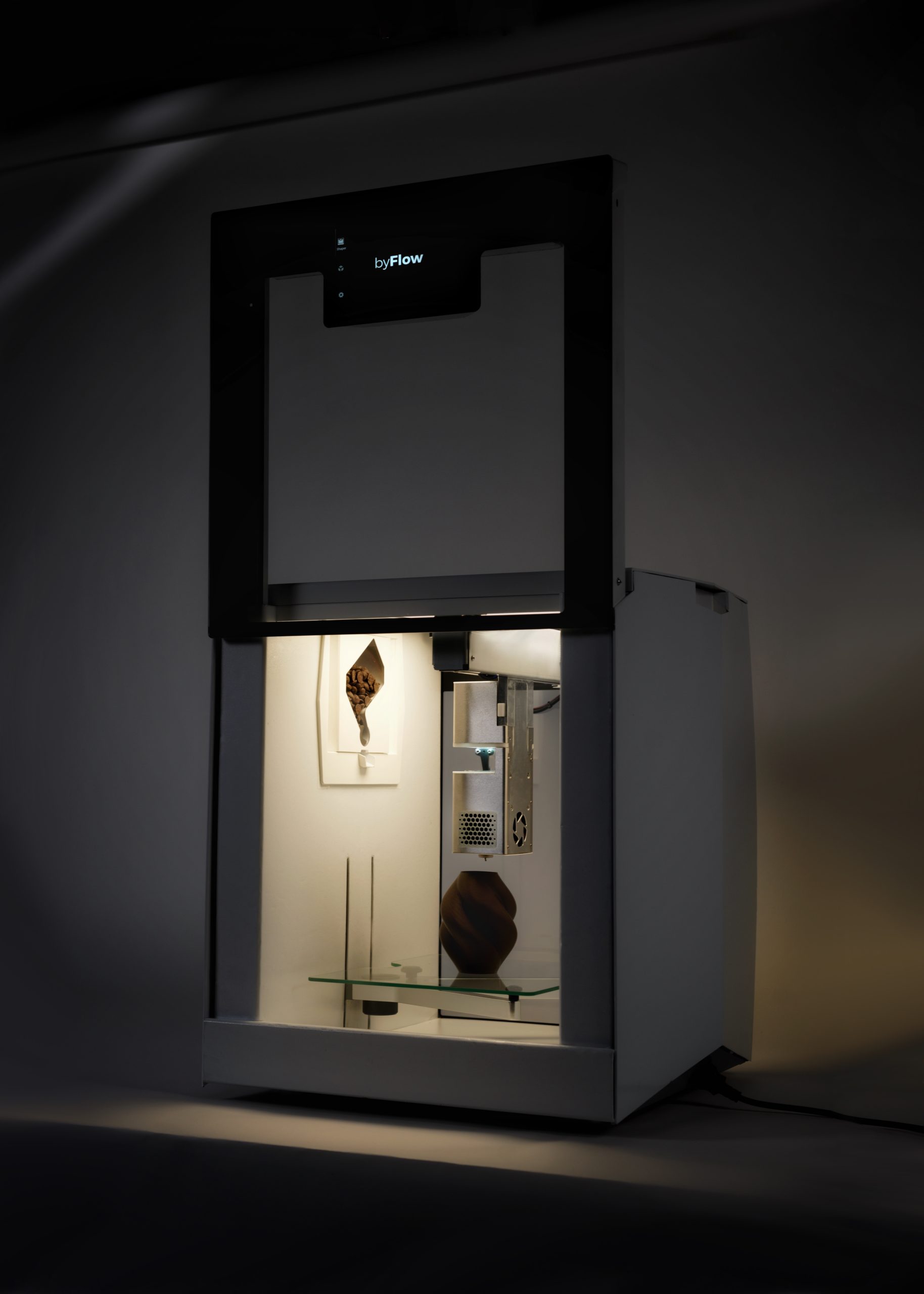 ByFlow最新获得专利的食品3D打印技术。照片通过yofflow。