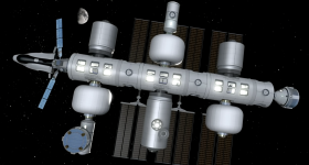 这upcoming Orbital Reef commercial space station.