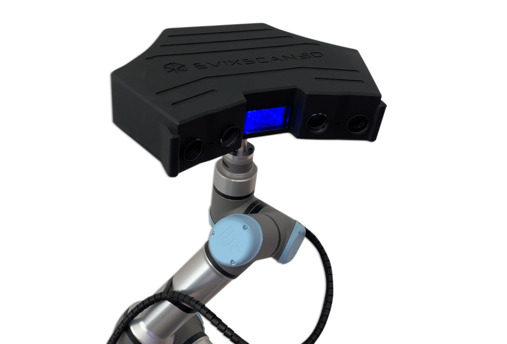 Close-up of the eviXscan 3D Quadro+ 3D scanner. Photo via Evatronix.