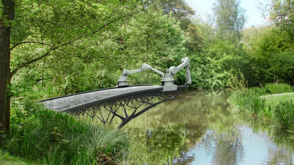 在运河上的3D打印桥，比听起来更大的挑战