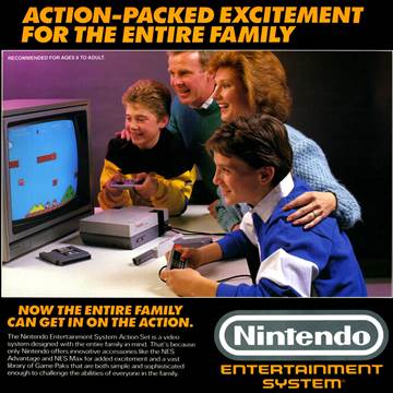 原创NES控制台广告