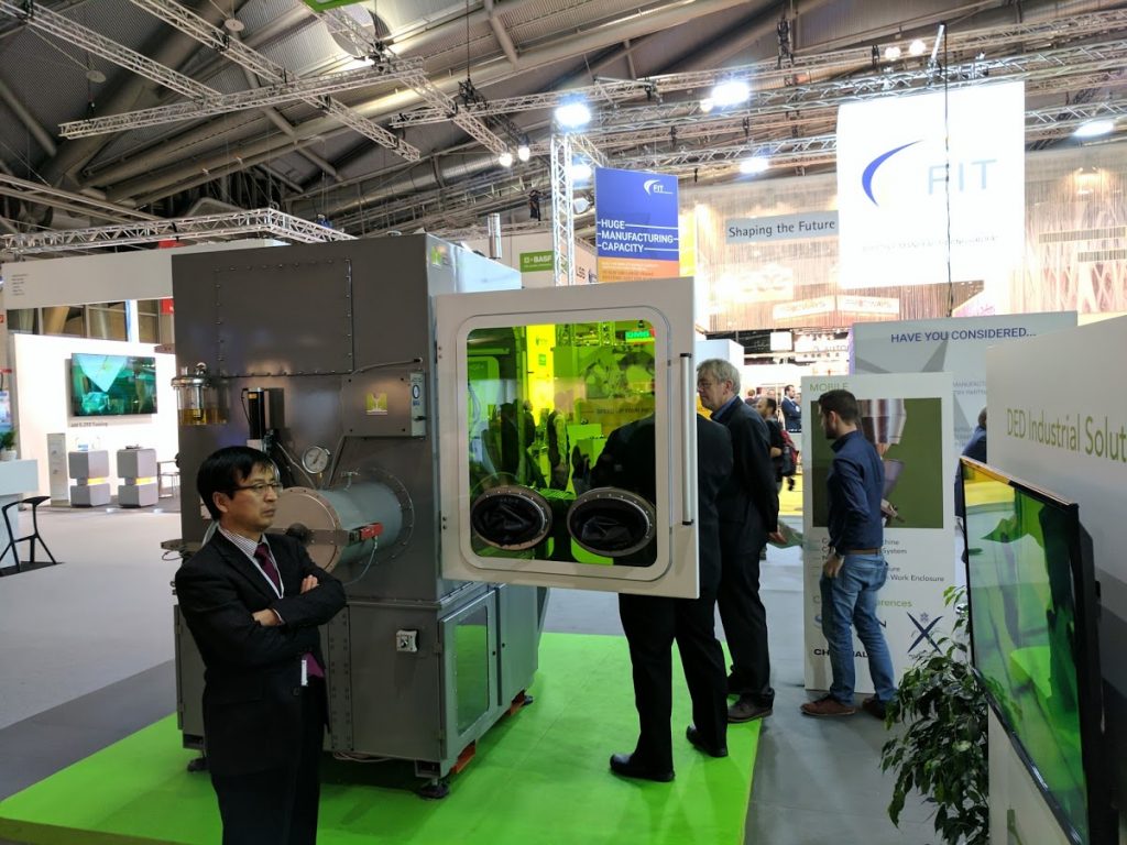 BeAM during Formnext 2016. Photo by Michael Petch.