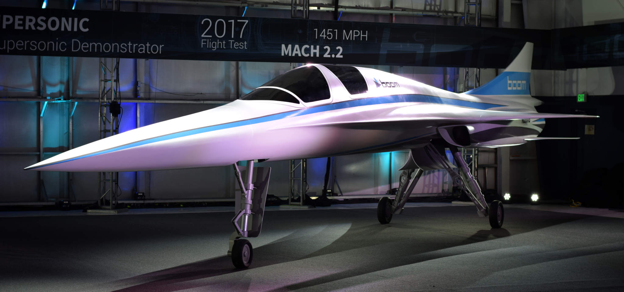 Boom's XB-1 supersonic demonstrator aircraft. Image via Business Wire.