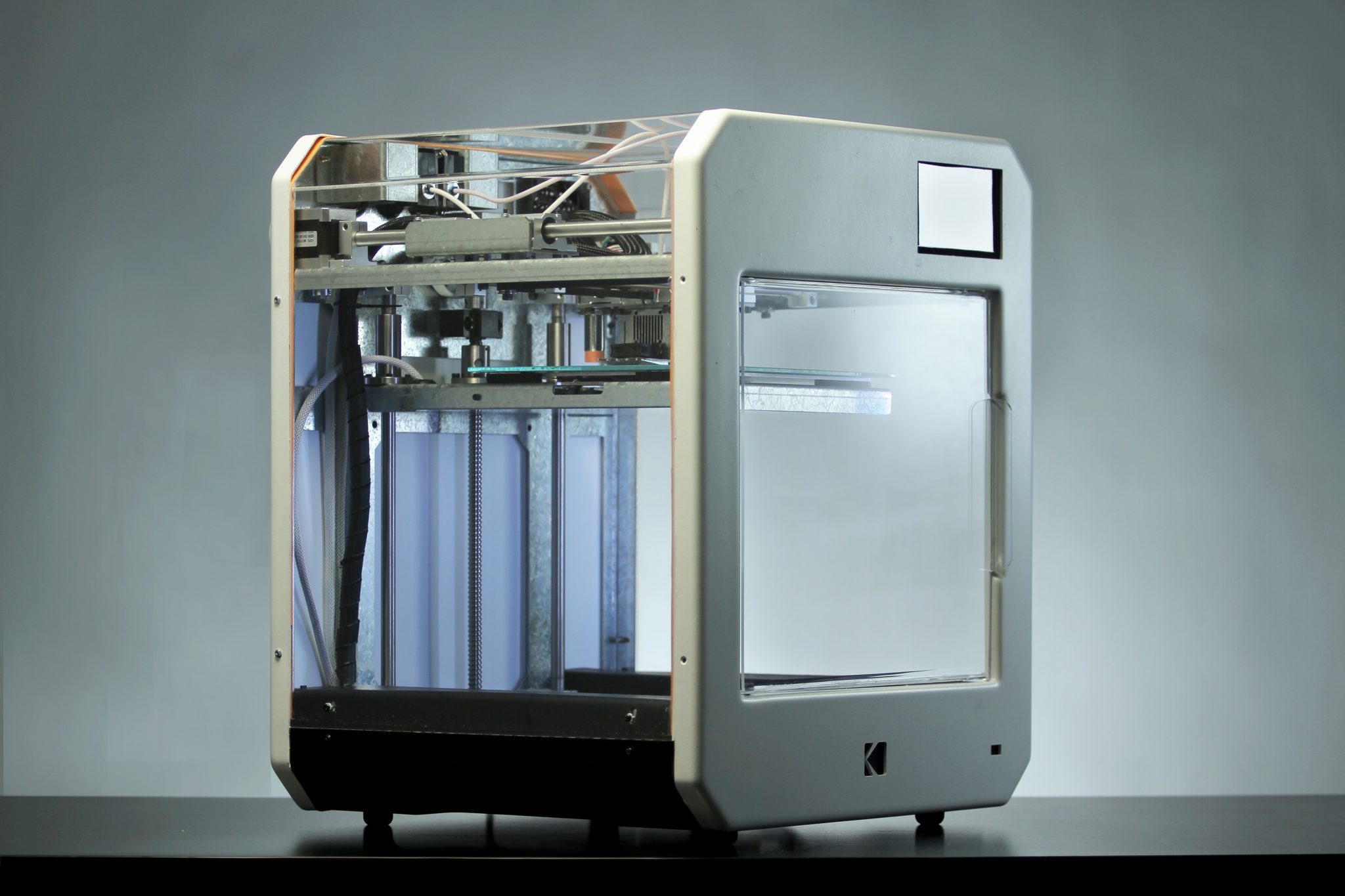 角度查看柯达肖像3D打印机。通过柯达的照片。
