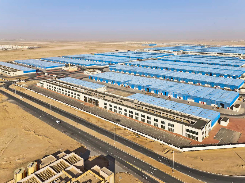 Site of the International Centre for 3D Printing at Dubai Industrial Park. Photo via UAE