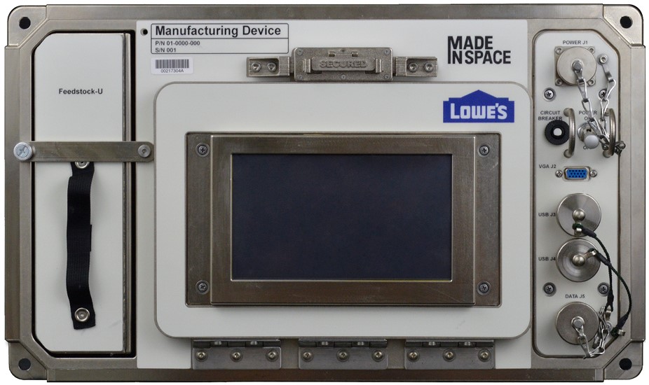 原来的太空增材制造设备(AMF)现在在国际空间站上。雷电竞充值照片来自太空制造