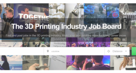 3D打印行业就业板。