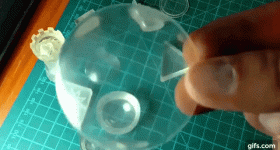 在FFF 3D打印机上制作的放大镜。在YouTube上通过Tomer Glick剪辑