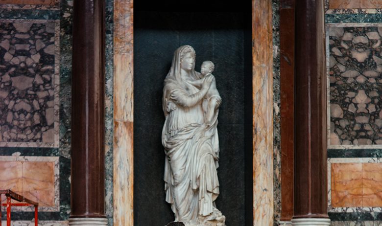 Factum Arte的拉斐洛陵墓3D打印复制品。照片通过Factum Arte拍摄。