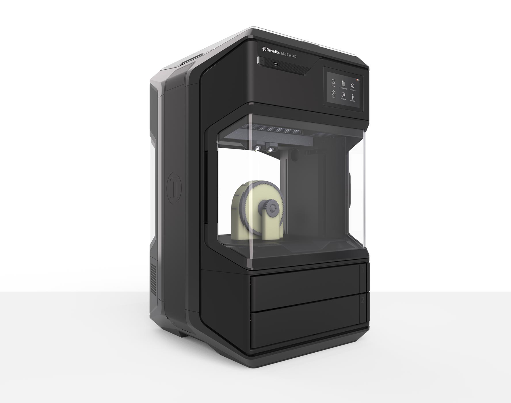 MakerBot METHOD 3D打印机。通过MakerBot照片。