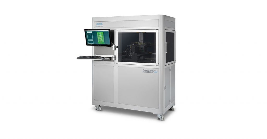 纳米尺寸's DragonFly LDM 3D electronics printer. Photo via Nano Dimension.