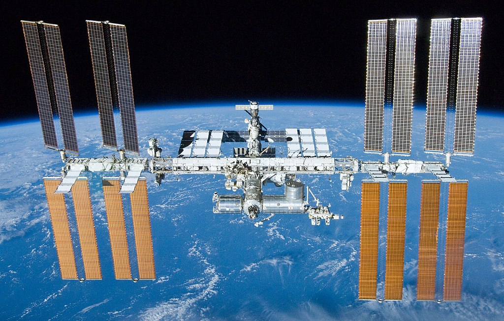 国际空间站。通过NASA照片。