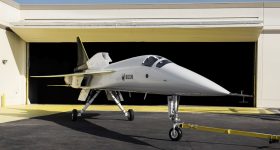 XB-1飞机。通过Boom Supersonic摄影。