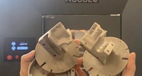 The ROBOZE 3D printed magnetic field sensor holders.