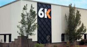 6K's Battery Center of Excellence in North Andover, MA. Photo via 6K.