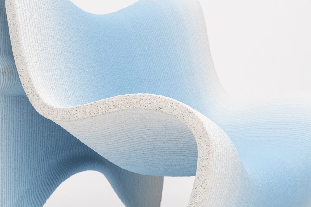 设计师Philipp Aduatz的3D打印fauteuil。