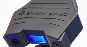 EvixScan 3D Optima + M扫描仪。通过Evatronix的图像。