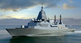 BAE系统公司已被选为十的首选derer with the Global Combat Ship - Australia for the Navy's future frigate capability. Photo via Royal Australian Navy.