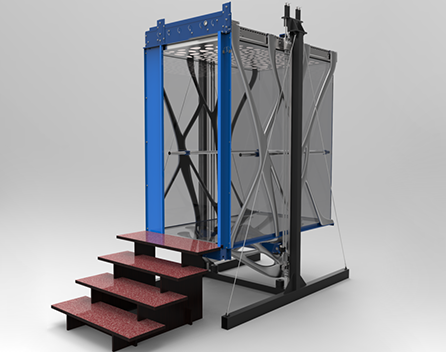MX3D的WAAM-3D打印电梯轿厢。