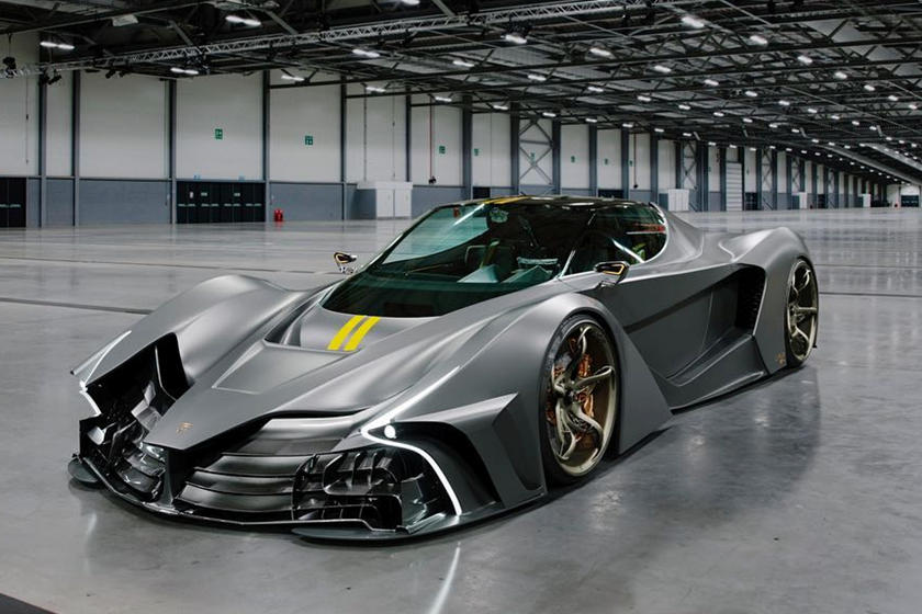 SPA的3D打印混沌“超级跑车”。