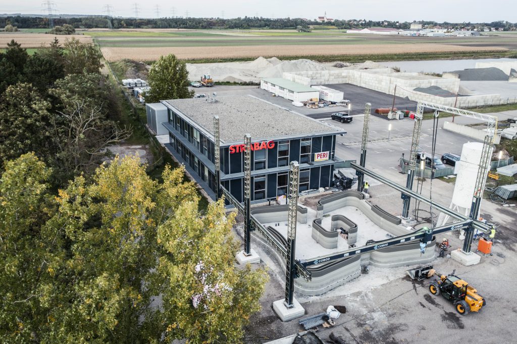 PERI的3D打印办公大楼正在奥地利建造。