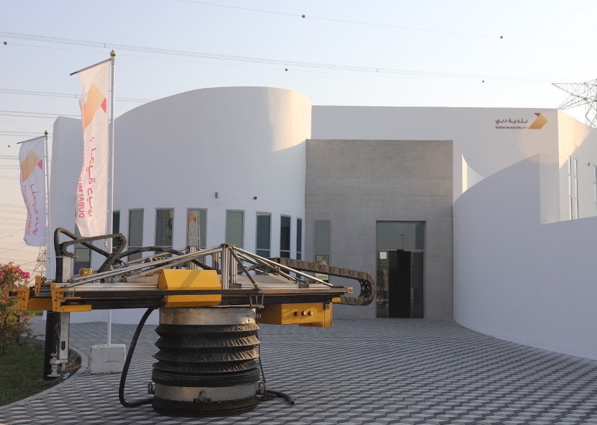 Apis Cor在阿联酋的创纪录的3D印刷建筑。