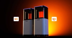 M3和M3马克斯3 d打印机。雷电竞app下载通过碳的照片。
