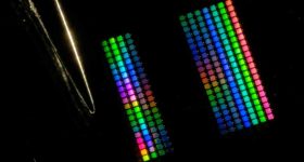 这technology was used to 3D print the full color spectrum. Photo via ETH Zurich.
