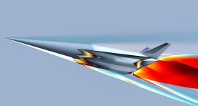 即将推出的Hypersonix'Dart Ae'UAV的图。图片通过昆士兰南部大学。