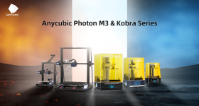 一种nycubic Photon M3 and Kobra Series. Image via Anycubic.