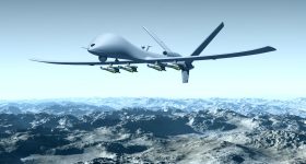 Titomic’s titanium unmanned aerial vehicle (UAV). Photo via Titomic.